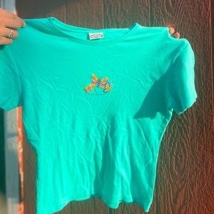 Teal “Mt.Rushmore” w/ Butterfly’s T-shirt, Size XL